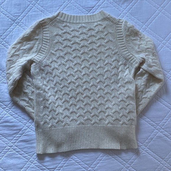 J.Crew Ivory Wool/Angora Blend Sweater - Picture 2 of 13